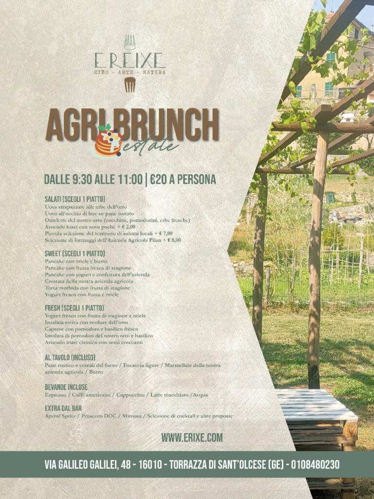 Agri-Brunch Estate presso E Reixe Agriturismo. Le domeniche di luglio.